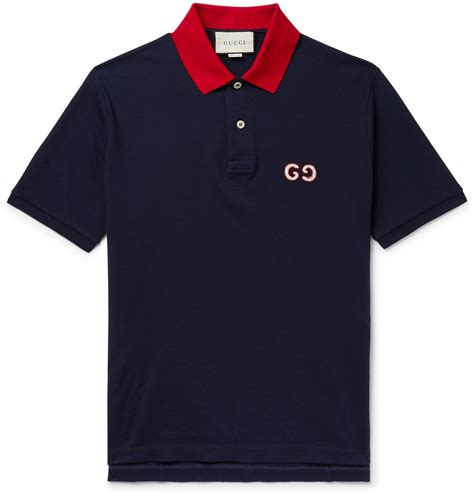 cheap gucci polo shirt large|gucci polos for less.